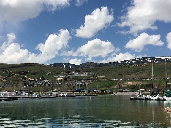 Marina view, condo on hill