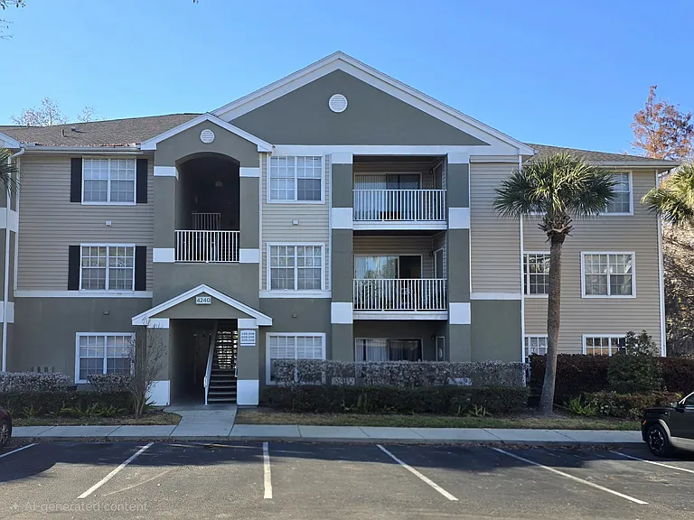 Building (across the street from the pool and clubhouse and mail boxes)