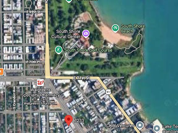 Incredible access to SouthShore Cultural Center and the beach.
