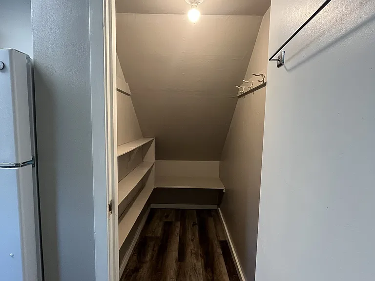 Huge pantry closet in kitchen!
