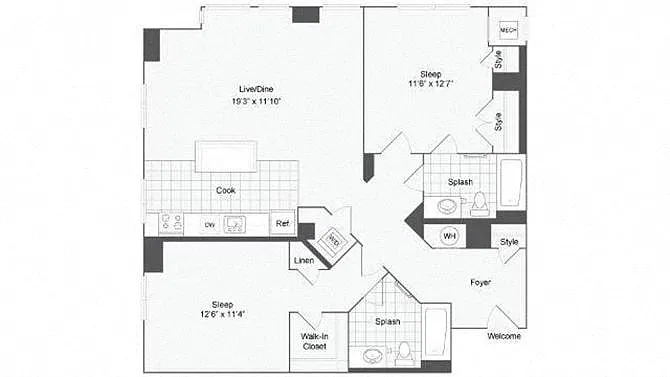 Floor plan Cincinnati