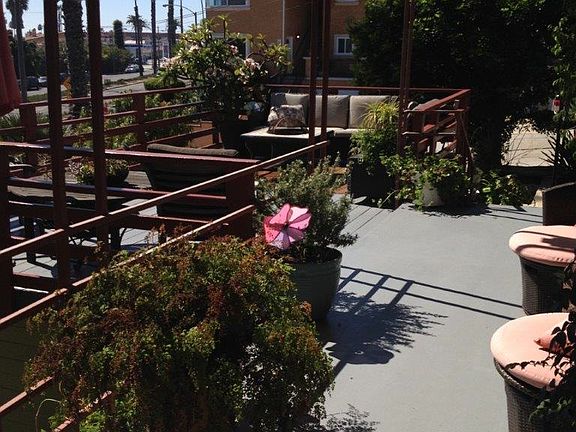 Shared deck area
