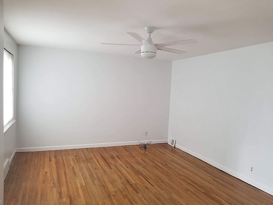 Living room with large front