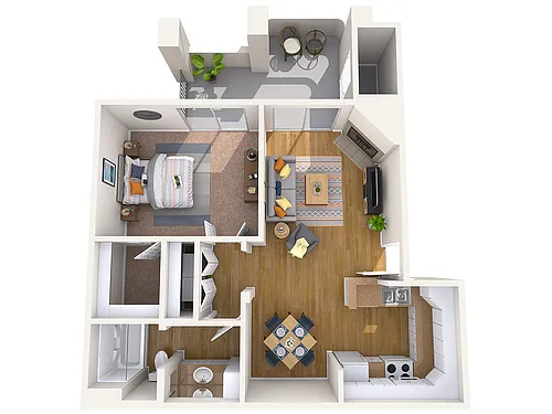 Floor plan Terrazo