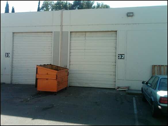1717 Solano Way Unit 37 94520 warehouse door