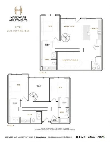 Floor plan ET15