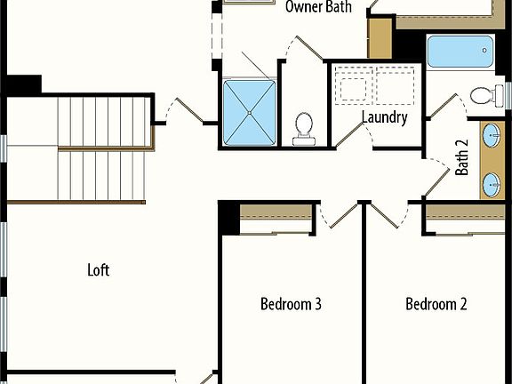 Second Floor Floorplan