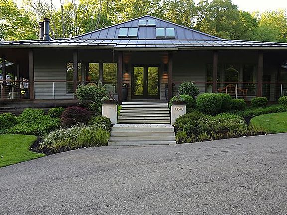 Limestone Floating Stairs