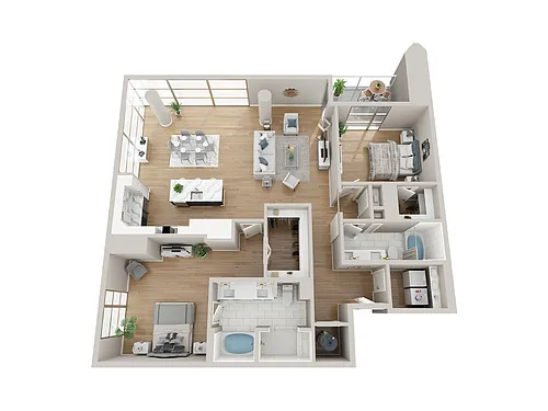 Floor plan B3T