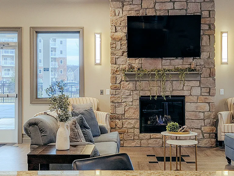 Clubhouse - Fireplace