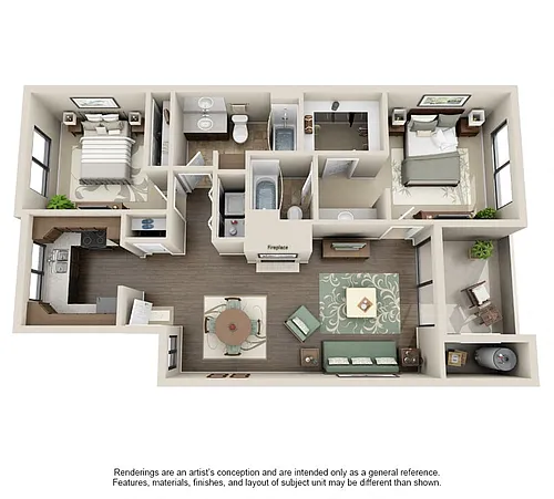 Floor plan B2