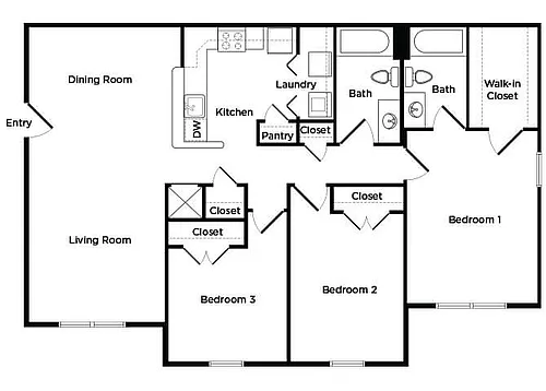 Floor plan C1