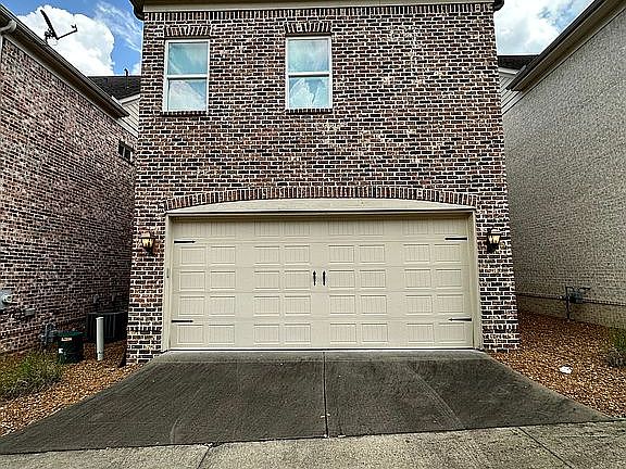 Exterior elevation, rear