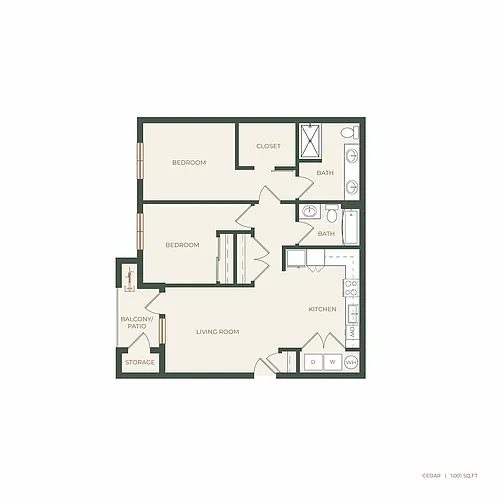 Floor plan Cedar