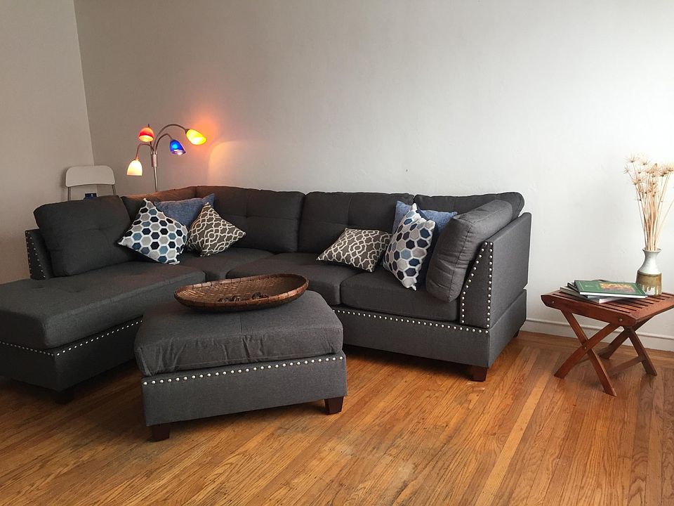 Living room furnished