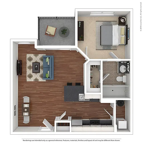 Floor plan Park Row 2