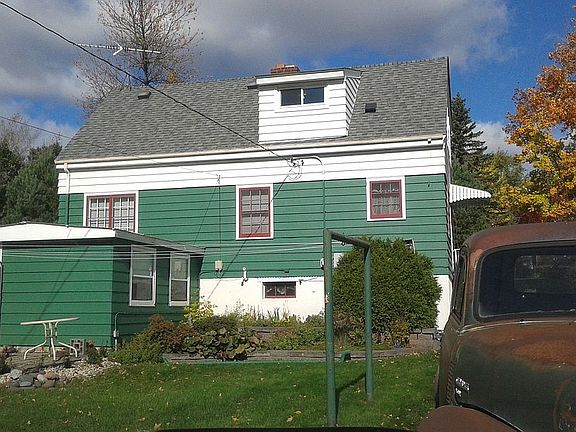 Rear of house from backyard