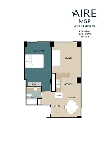 Floor plan Robinson
