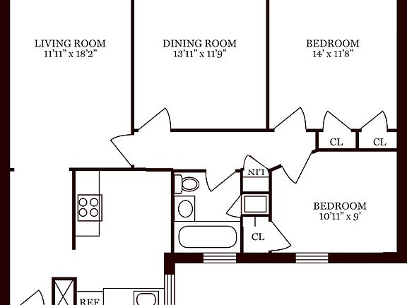 2nd image of 250 W 104th St APT 83