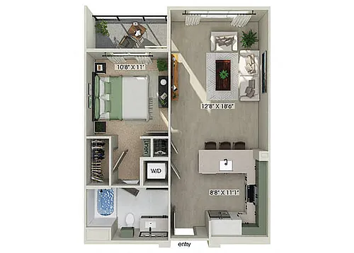 Floor plan A2