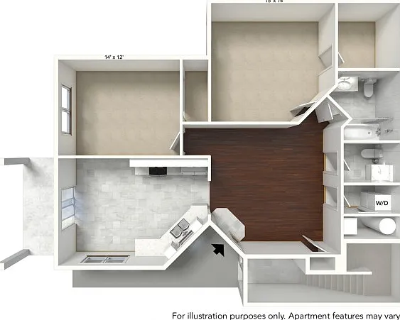 2 Bed 1.5 Bath 2 Bed 1.5 Bath