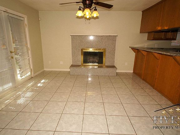 Dining Area with Fireplace