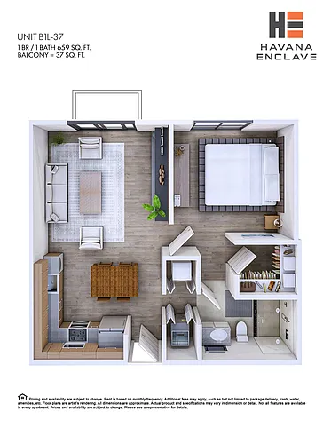 Floor plan B1L-37