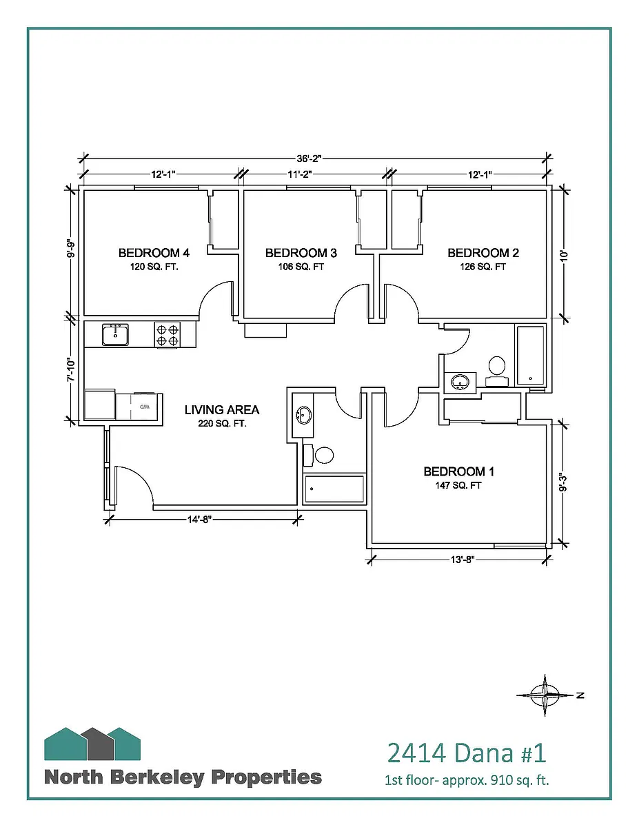 Floor plan 1B