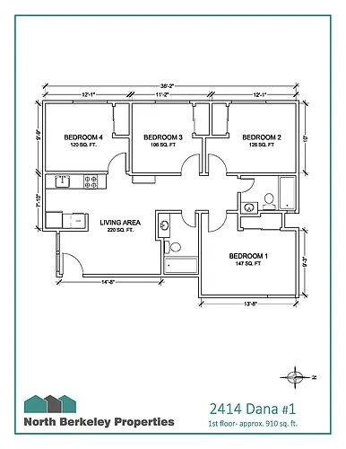Floor plan 1B