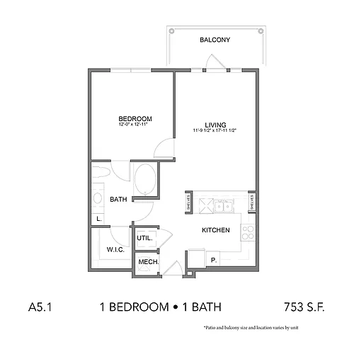 Floor plan A51