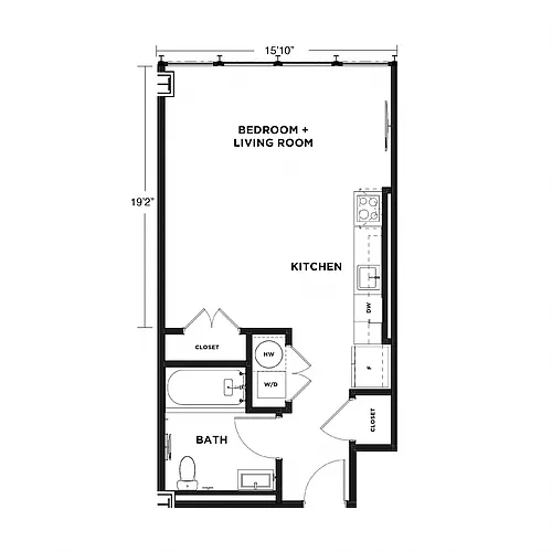 Floor plan Adams