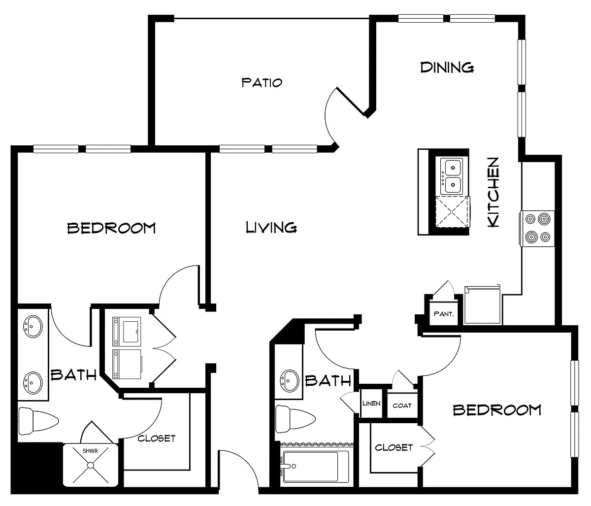 Floor plan B2