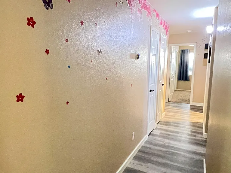 Hallway to the bedrooms