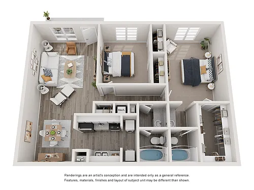 Floor plan B3