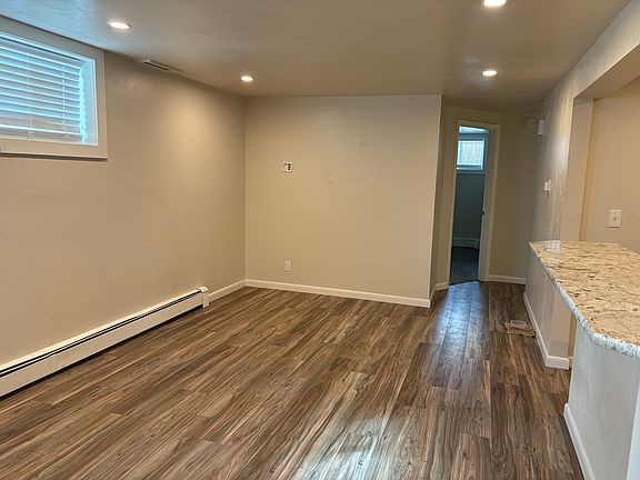 Living room, looking towards rest of the apartment.