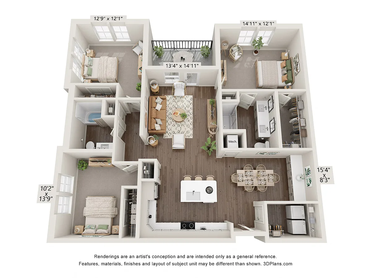 Floor plan Cypress