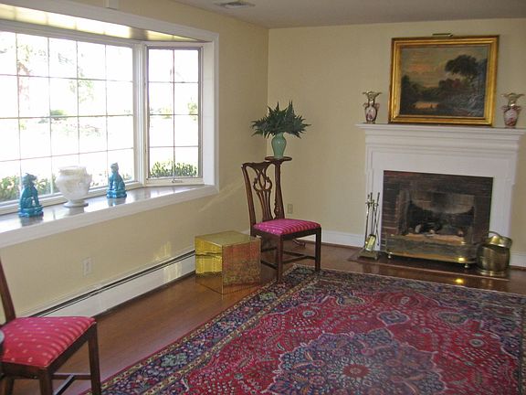 Formal Living Room with Fireplace