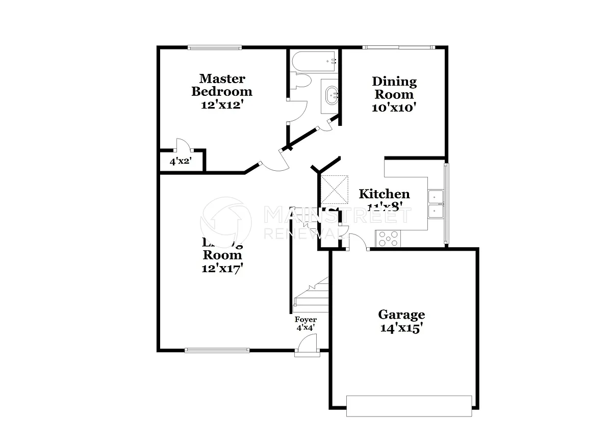 Floor Plan - 4301 Willowview Blvd
