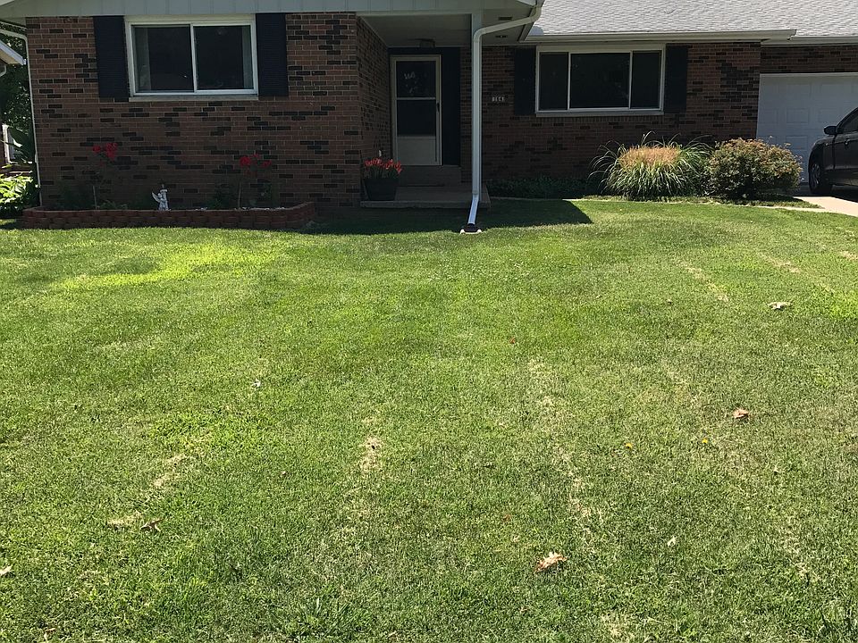 Updated landscaping