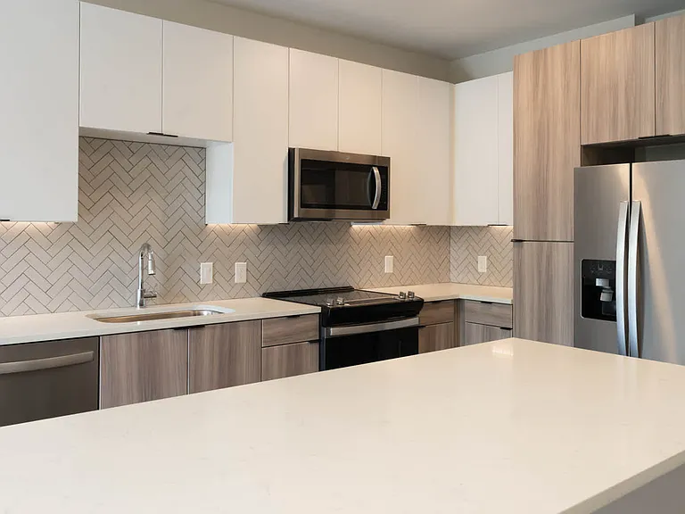 Kitchen with Stainless Steel Appliances