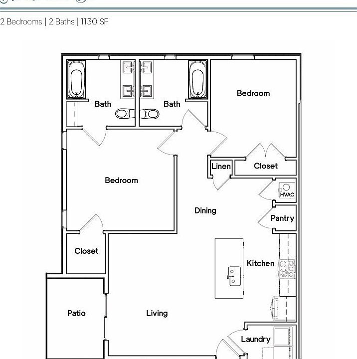 2nd image of 2425 Pea Ridge Rd #A-302