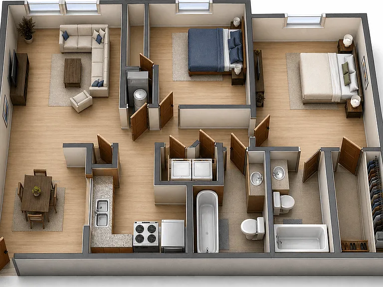 Meadow View Apartments and Townhomes — Photo 51