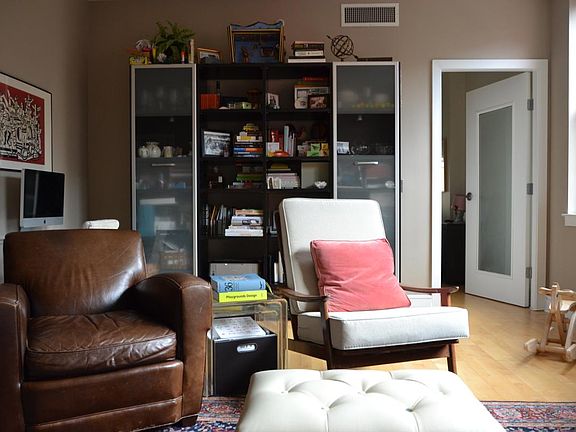 Living Room with View of Guest Door