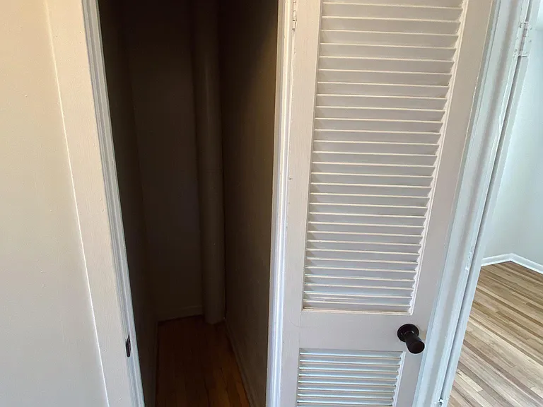 Storage closet.
