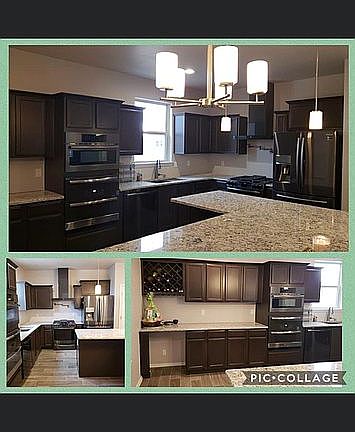 Kitchen with huge island
