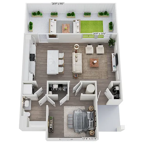 Floor plan The Haven
