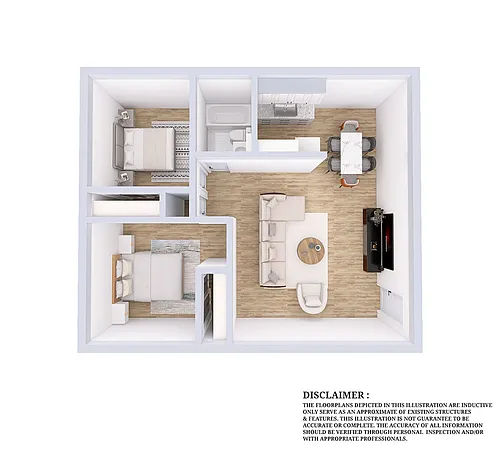 Floor plan The Co-Pilot