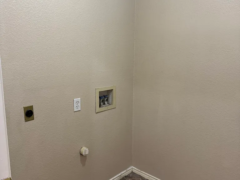 Laundry Room w washer / dryer connections.
