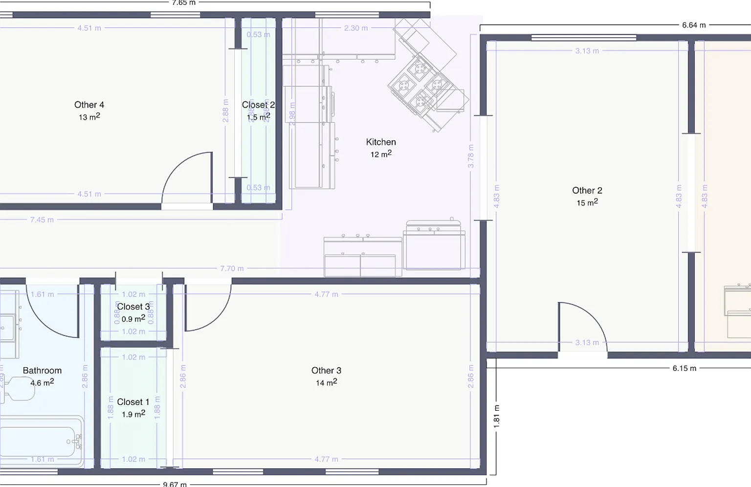 3 bed, 1300 sqft, $2,100 — Photo 1