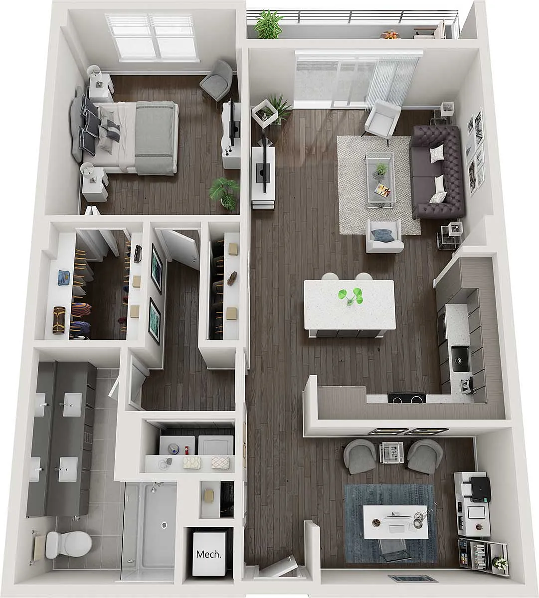 Floor plan A8D-1013